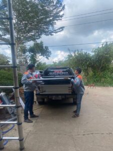 Hệ 8Kw hoà lưới bám tải có lưu trữ