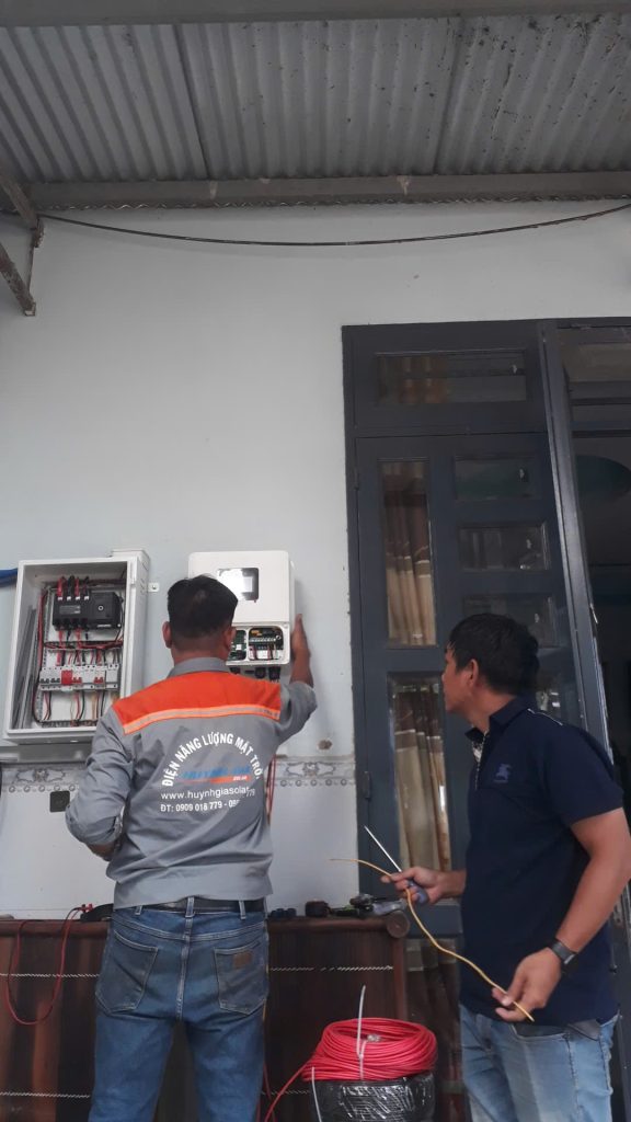 Hệ thống điện mặt trời 6kW hòa lưới có lưu trữ tại Đà Nẵng